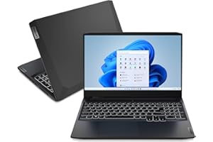 Lenovo 82MG0009BR - Notebook ideapad Gaming 3i, i5-11300H, 8GB, 512GB SSD Dedicada GTX 1650 4GB 15.6" FHD WVA W11, Preto