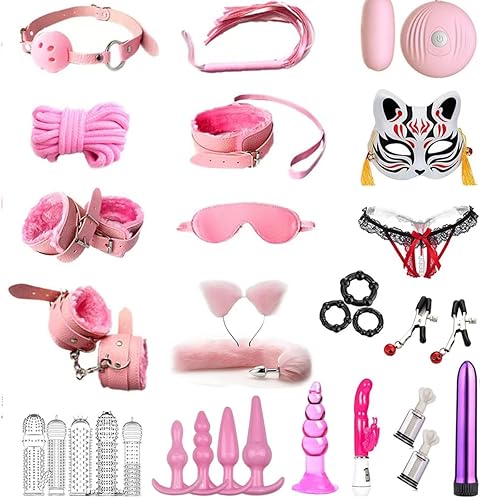 LEQC BDSM Restraints Sex Toys 27pc Bondage Restraints Set Fetish Bed  Restraints Kits for Beginners,Gang Ball Play, Vibrators Massagers, Bondage  kit for Couples Sex in Kenya | Whizz Restraints