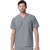Carhartt Scrubs C15106 Men's Force® Modern Fit Twill Chest Pocket Top