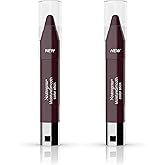 Neutrogena MoistureSmooth Color Stick for Lips, Moisturizing and Conditioning Lipstick with a Balm-Like Formula, Nourishing Shea Butter and Fruit Extracts, 180 Deep Plum, .011 oz (Pack of 2)