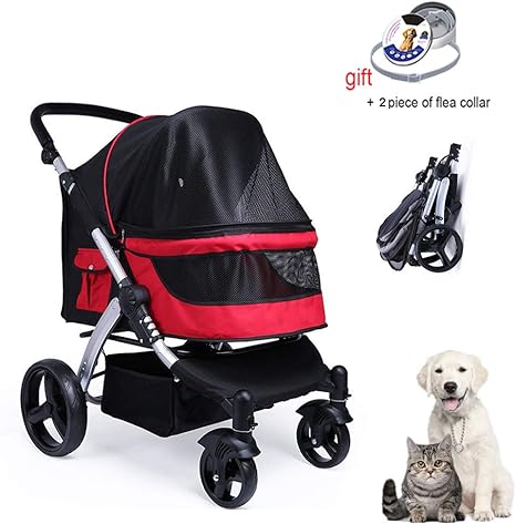 stroller with big storage basket