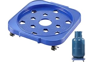 Bucket Wheels,360 Swivel Casters Holder | with Brake System 5 Gallon Bucket Holder,for Flower Pot Home Indoor Outdoor Dorm Ap