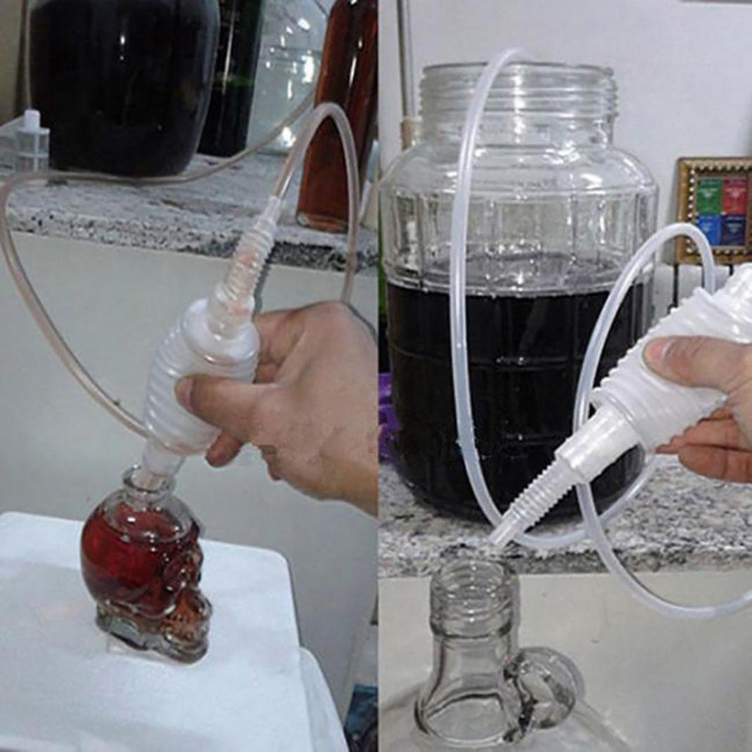 Home Brew Syphon Pack Hand Knead Siphon Filter for Wine Beer Making