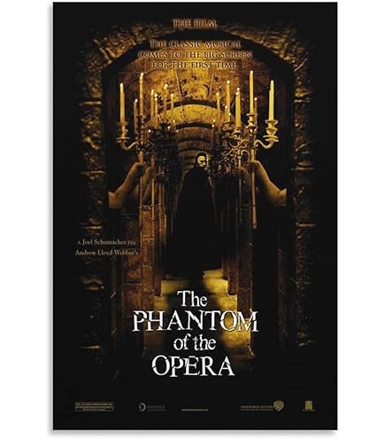 Tableau Toile Fantôme De L'Opéra – Déco Murale Film Vintage (Neuf, Made UK)