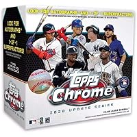 Topps MLB Chrome Updates Baseball Trading Card Mega Box