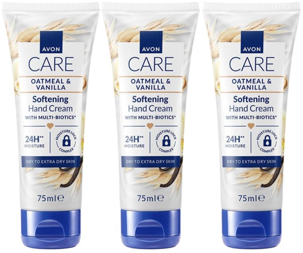 Avon Care Gentle Moisturising Hand Cream 75ml - Pack of 3