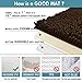 MAYSHINE Plush Shaggy Chenille Bath Mat | Extra Soft, Super Absorbent, Non-Slip Bathroom Rug | Fluffy Microfiber, Area Rug Sets for Bathroom Floor, Kitchen, Living Room | 32