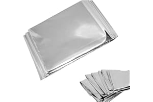 Emergency Mylar Blankets - 84" X 52"(4 Pack)