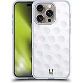 Head Case Designs Golf Ball Collection Gel Case [Military Grade Protection] Compatible with Apple iPhone 16 Pro and Compatible with MagSafe