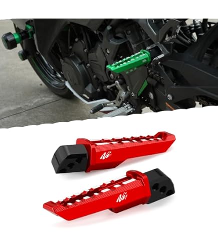 Amazon.com: Modeer Motorcycle Passenger Pegs Compatible with