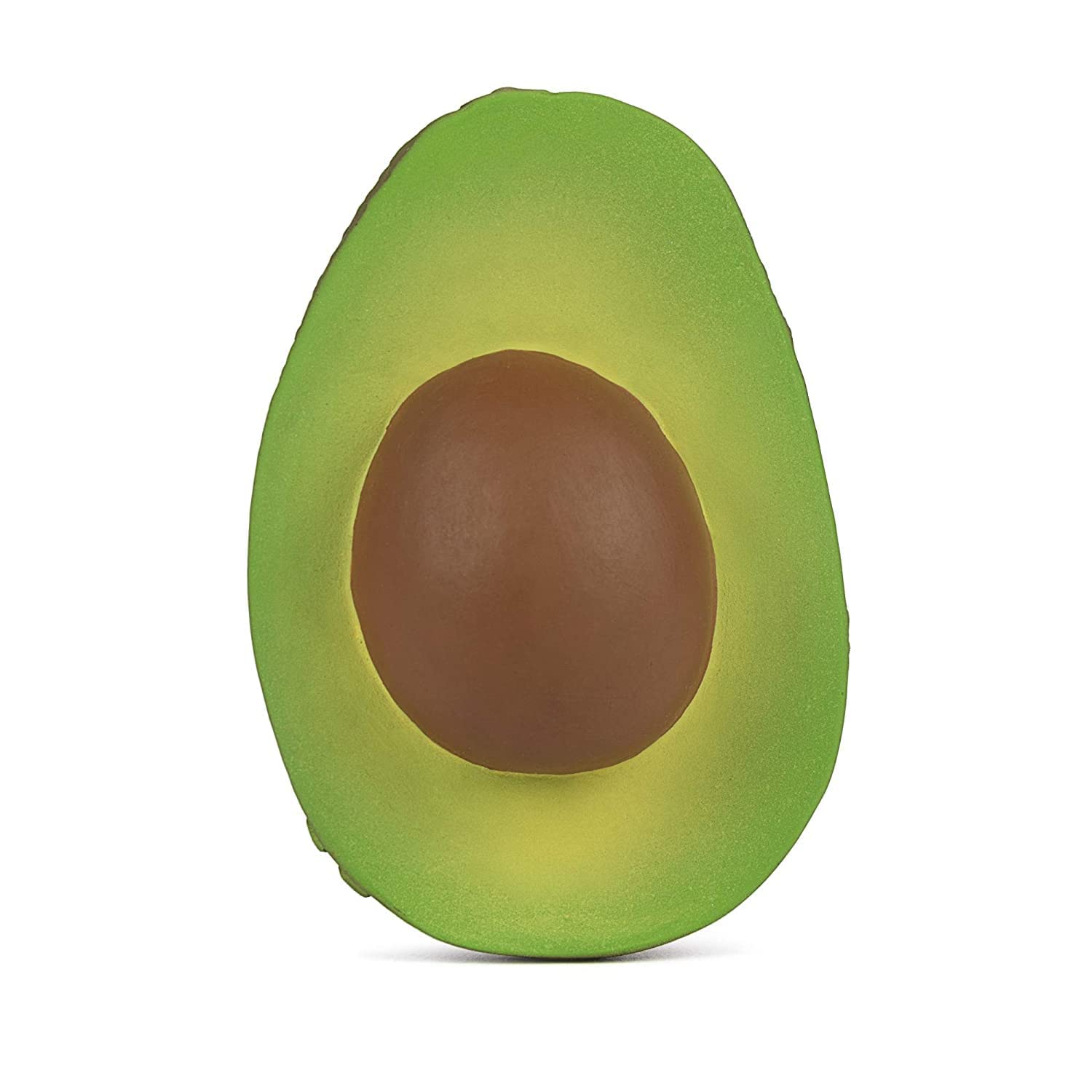 Oli&Carol Natural Rubber Baby Teether Arnold The Avocado 9 cm