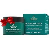 Aromatherapy Associates Intensive Rich Cream with Plant Stem Cells | With Prebiotics &amp; Essential Oils, Hydrating Daily Moisturizer for Dry or Mature Skin, Fruity Floral Scent, 1.69 fl oz