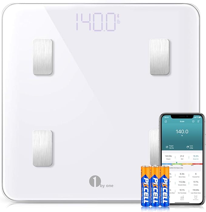 1 by one smart body fat scales