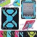NEW Shockproof Dirt Snow Sand Proof Extreme Army Military Heavy Duty Cover Case Kickstand for Apple iPad 2 3 4 iPad 2/3/4 @XYG (4-black/blue)