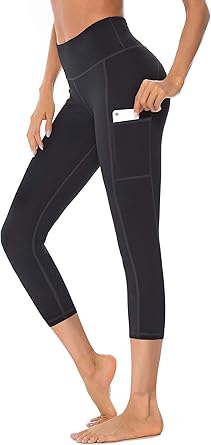 womens black leggings with pockets