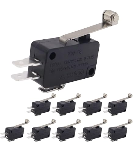5 Micro-commutateurs Uxcell OV-152-1C25 – 15A 125/250V – Neufs Sous Blister