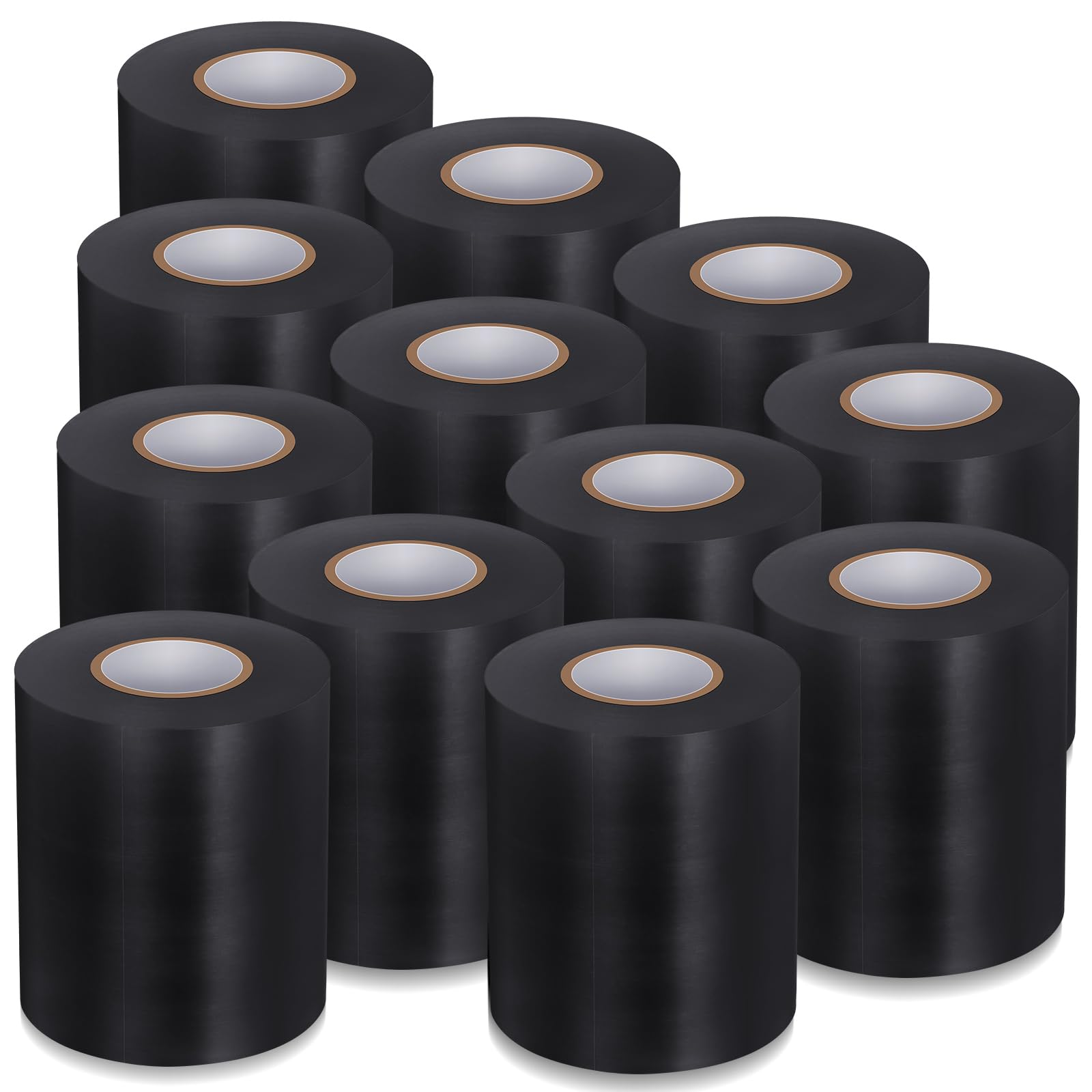 Photo 1 of Pangda 2 Rolls 2 Pcs Wrestling Mat Tape 3 or 4 Inch Heavy Duty 7 Mil PVC Carpet Tape for Wrestling Grappling Exercise Mats Seaming Cover Gym Floor Carpet Seam (3'',Black)