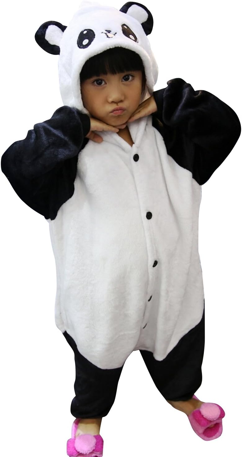 Children's Halloween cosplay panda Animal Pajamas Animal Onesie sleepwear