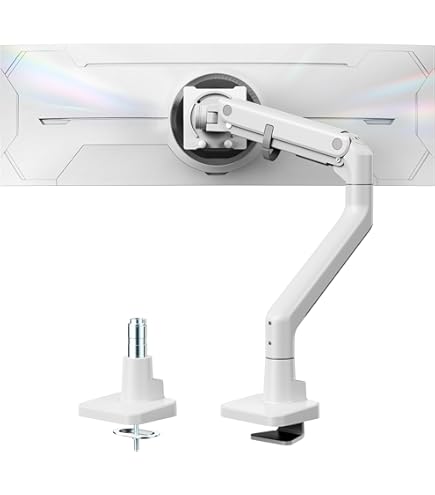 BenQ BDH01 Bras Double à Ressort Gaz Pour 2 écrans Jusqu’à 35