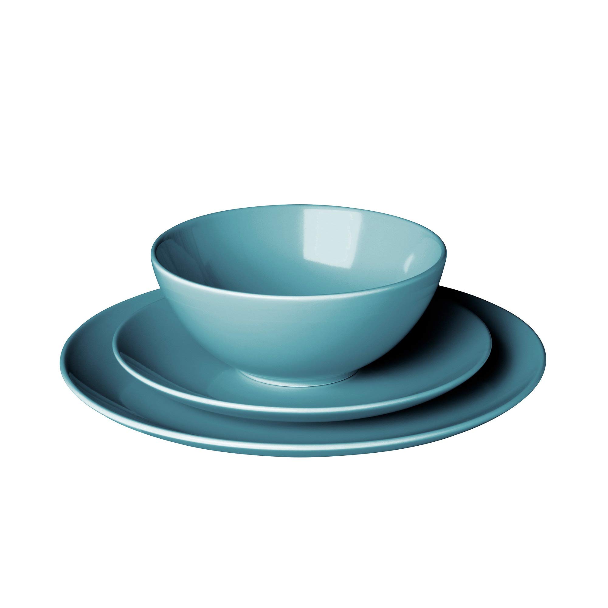 Ikea Fargrik 18 Piece Dinnerware Set Turquoise Desertcart INDIA