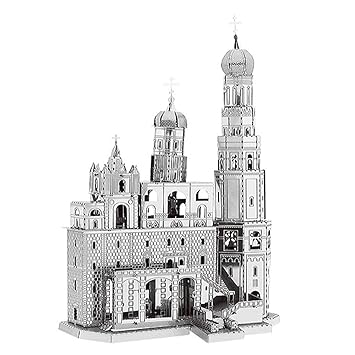Kreekr 3D Metall Puzzle Ivan der Große Glockenturm Architektur Montieren Modellbausätze DIY 3D Laser Cut Montieren Puzzle Spi