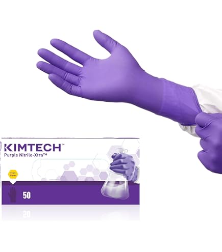 Amazon.com: Kimberly Clark Lavender Nitrile Exam Gloves (52819