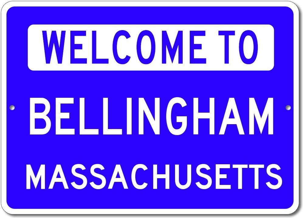 to BELLINGHAM, MASSACHUSETTS City State Custom Rectangular