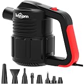 innhom 600W Electric Air Duster for Computers Air Duster for Keyboard Cleaner 42CFM Air Duster Compressed Air for PC Laptop Blinds Printer Dust Crumbs Replaces Compressed Air Can