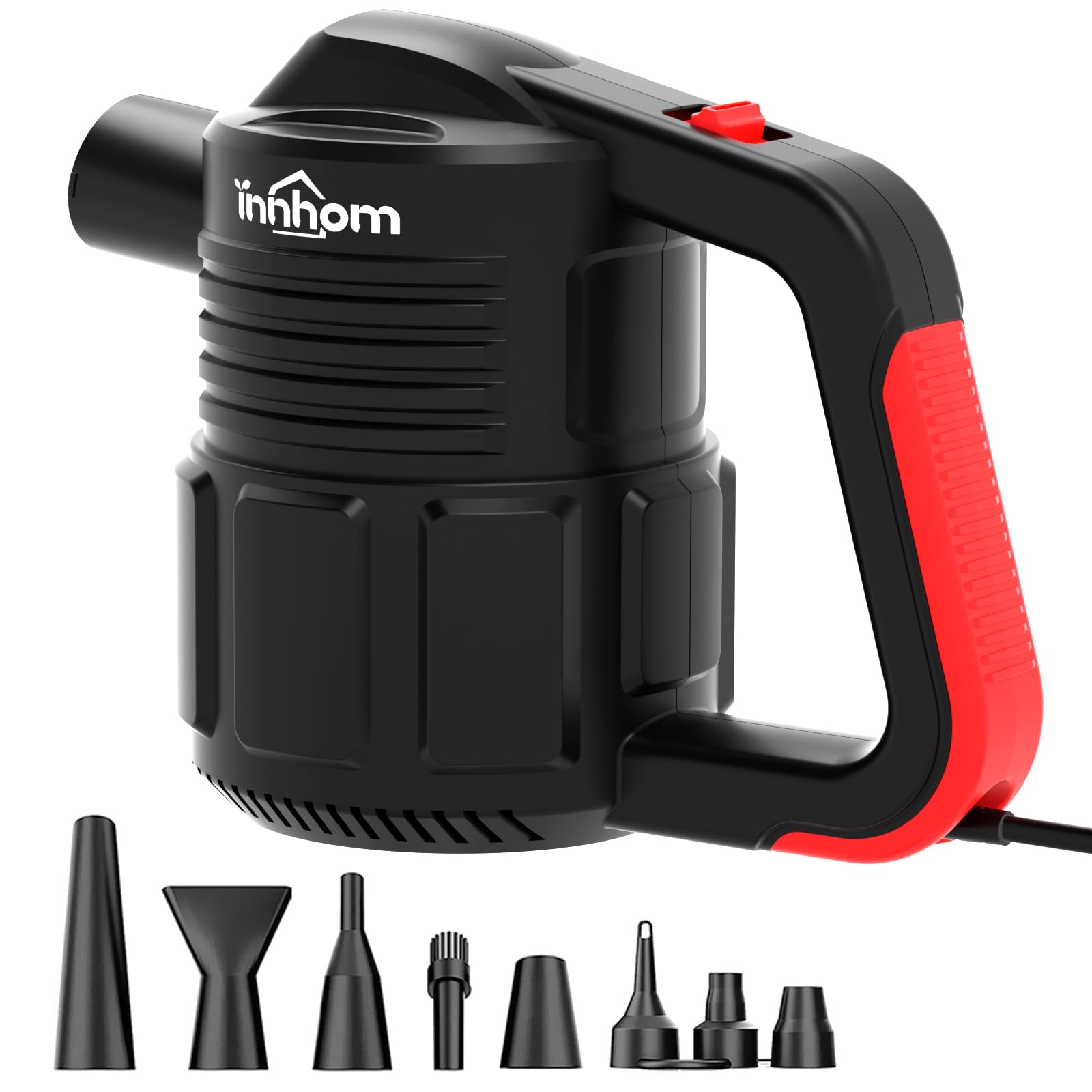 Photo 1 of innhom 600W Electric Air Duster for Computers Air Duster for Keyboard Cleaner 42CFM Air Duster Compressed Air for PC Laptop Blinds Printer Dust Crumbs Replaces Compressed Air Can