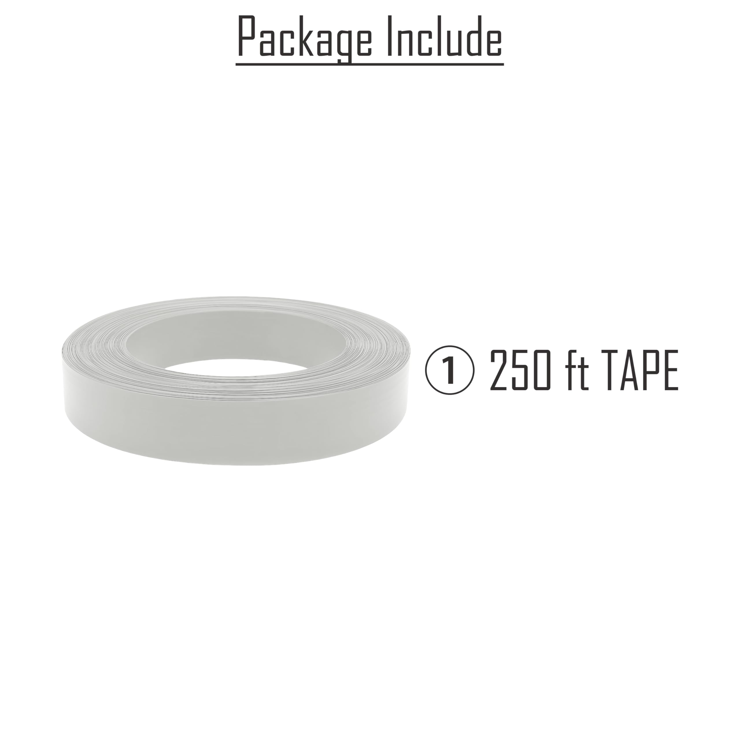 HTTMT- White View Blocking Privacy Tape Weave for
