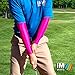 iM Sports (NW Golf Sleeves) LONG DRIVER Golf Sun Sleeves + Blocks 96% UV + Compression + Wick Away Fabric + Made in USA - (pair of full arm sun sleeves for golf)