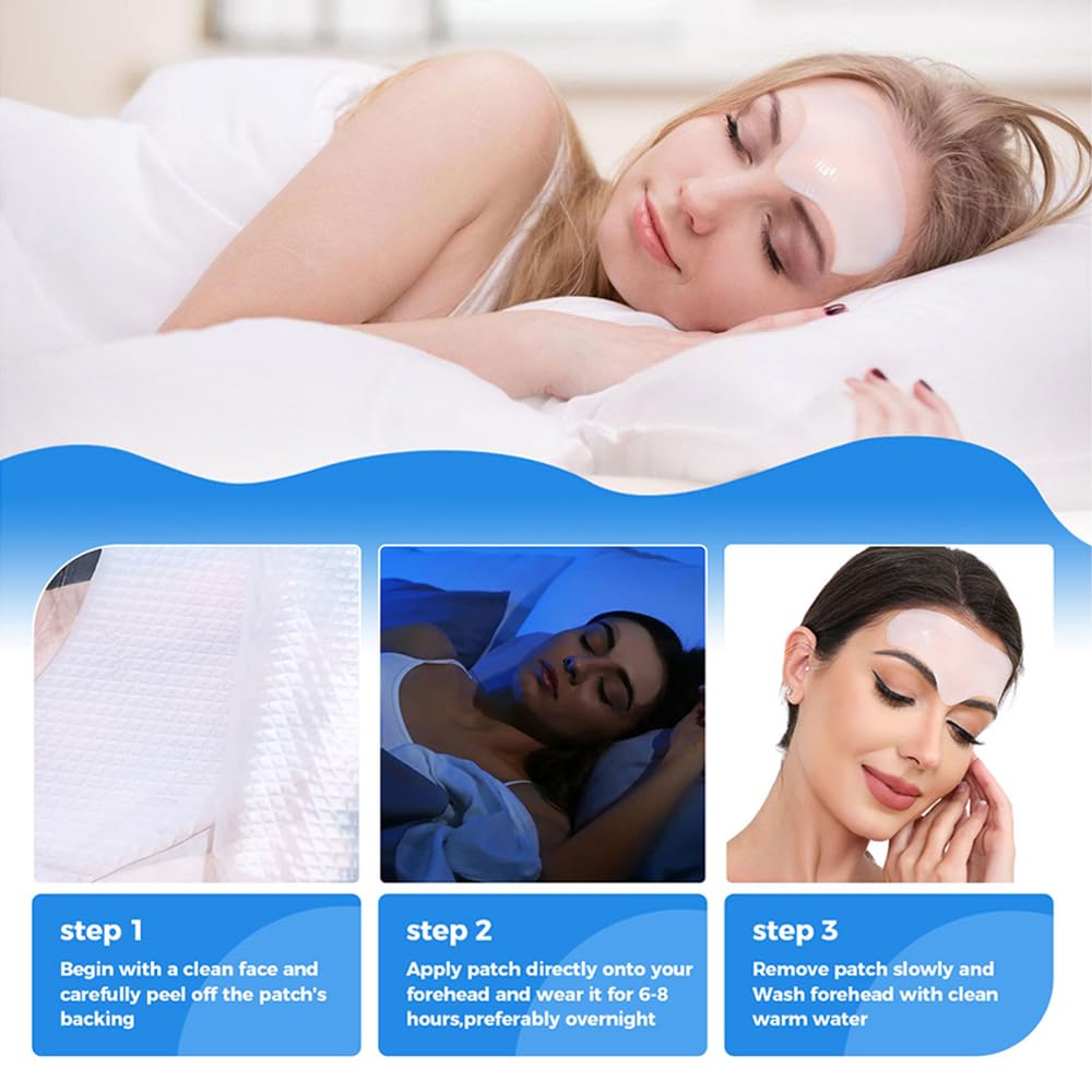 Okela Forehead Wrinkle Patches Overnight 20 pcs with Collagen, Anti Wrinkle Patches, Forehead Wrinkles Beauty Treatment