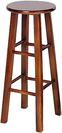 NBVCX Möbeldekoration Barhocker Hochstuhl Massivholz Sitzkit Küchenbar