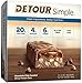 Detour Simple Whey Protein Bar, Chocolate Chip Caramel, 2.1 Ounce, 12 Countthumb 3