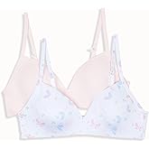 Hanes Girl's Molded Wirefree Bra 2-Pack
