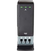 Dixie ULTRA SMARTSTOCK TRI-TOWER CUTLERY DISPENSER, SERIES-T, BLACK