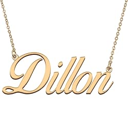 HUAN XUN Customized Custom Simple Any Name Necklace