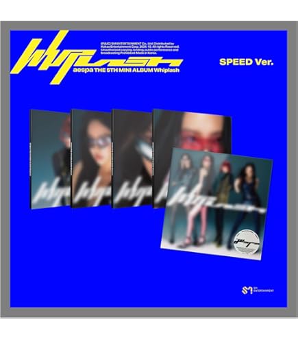 aespa Whiplash 5th Mini Album LP Viniyl Version with