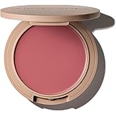 No Makeup Makeup Blush & Lip Color, Second-Skin Cream-Balm Formula Delivers a Long-Lasting Sheer Wash of Color, Buildable Coverage, Semi-Matte Finish, Made with Skin-Loving Ingredients, Pink