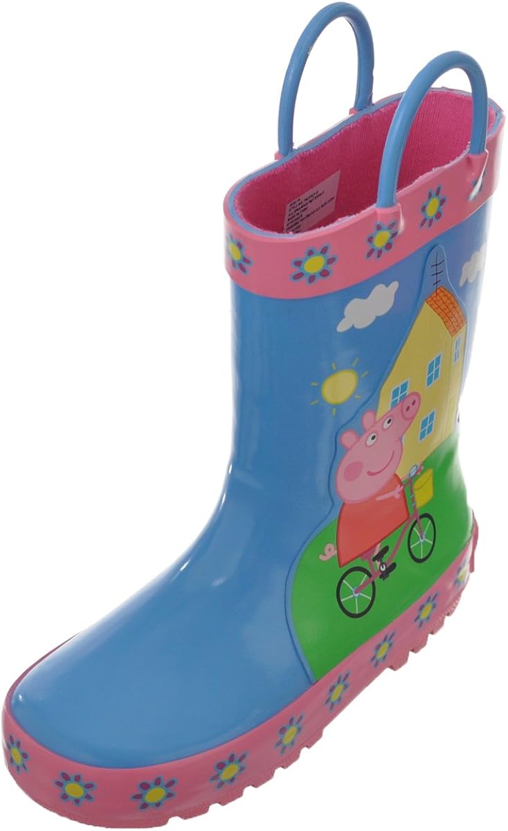 Peppa Pig Girls Toddler Sunny Day Waterproof Rain Boot
