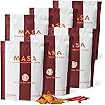MASA Chips - Cobanero Tortilla Chips - Handmade Corn Tortillas - Spicy Chips & Snacks - Naturally Grown Yellow Corn, Grass Fed Tallow, Sea Salt, Chili - Seed Oil-Free Hot Chips - 6 Pack 5 Ounce Each