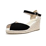 TONIVIS Womens Espadrilles Sandals 2.5-in Platform