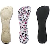 Bringsine Velvety Insole Gel Shoe Insoles for Women High Heels Provide Heel Pain Relief, Comfortable Heel Inserts, Plantar Fasciitis, Heel Spurs, 3/4 Pain Relief Insoles Shoe Pads
