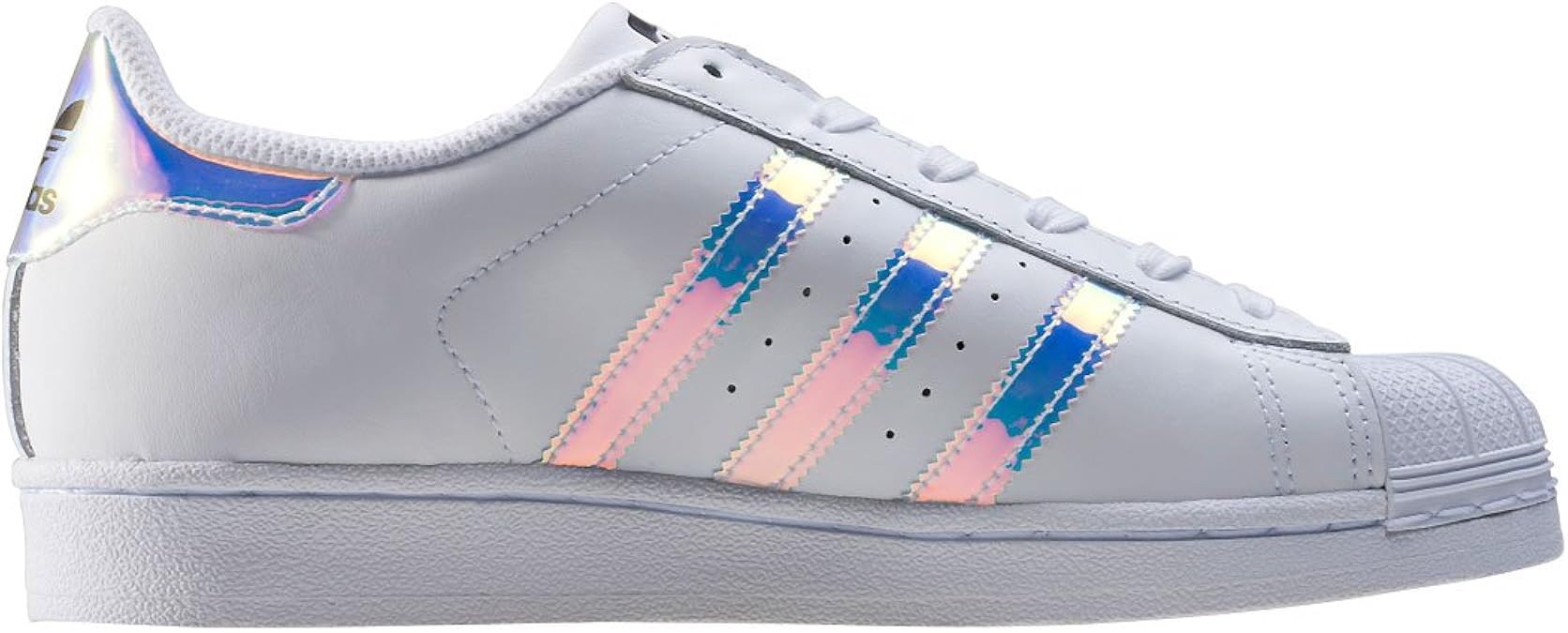 adidas superstar metallic holographic