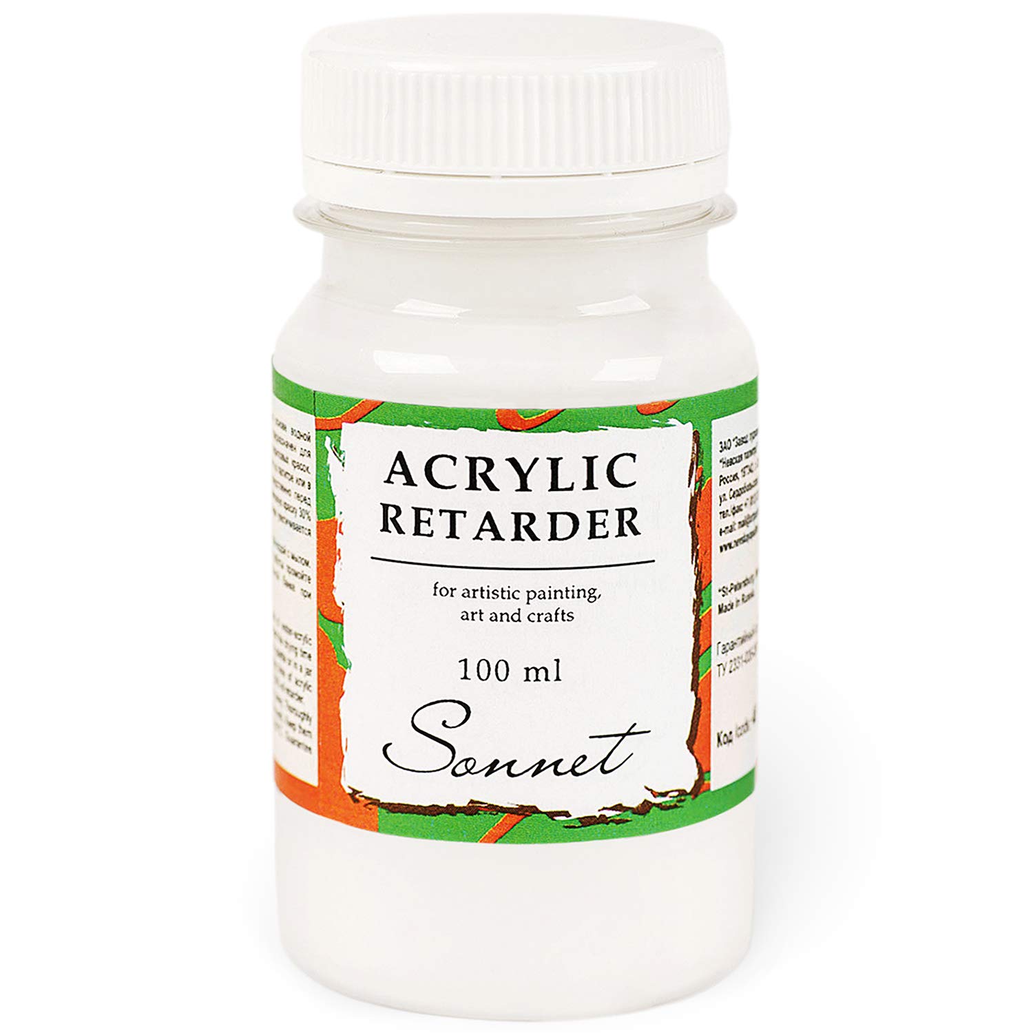 Sonnet — Acrylic Retarder - Slow Drying Medium for Acrylic-Paints - 100 ml