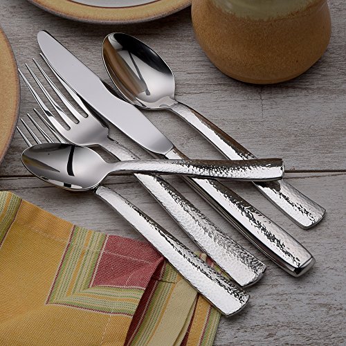 Liberty Tabletop Pinehurst 45piece 18/10 Flatware Set for 8 Made in