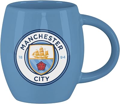 FOCO Official Manchester City FC Large Ceramic Mug Tea Coffee Cup