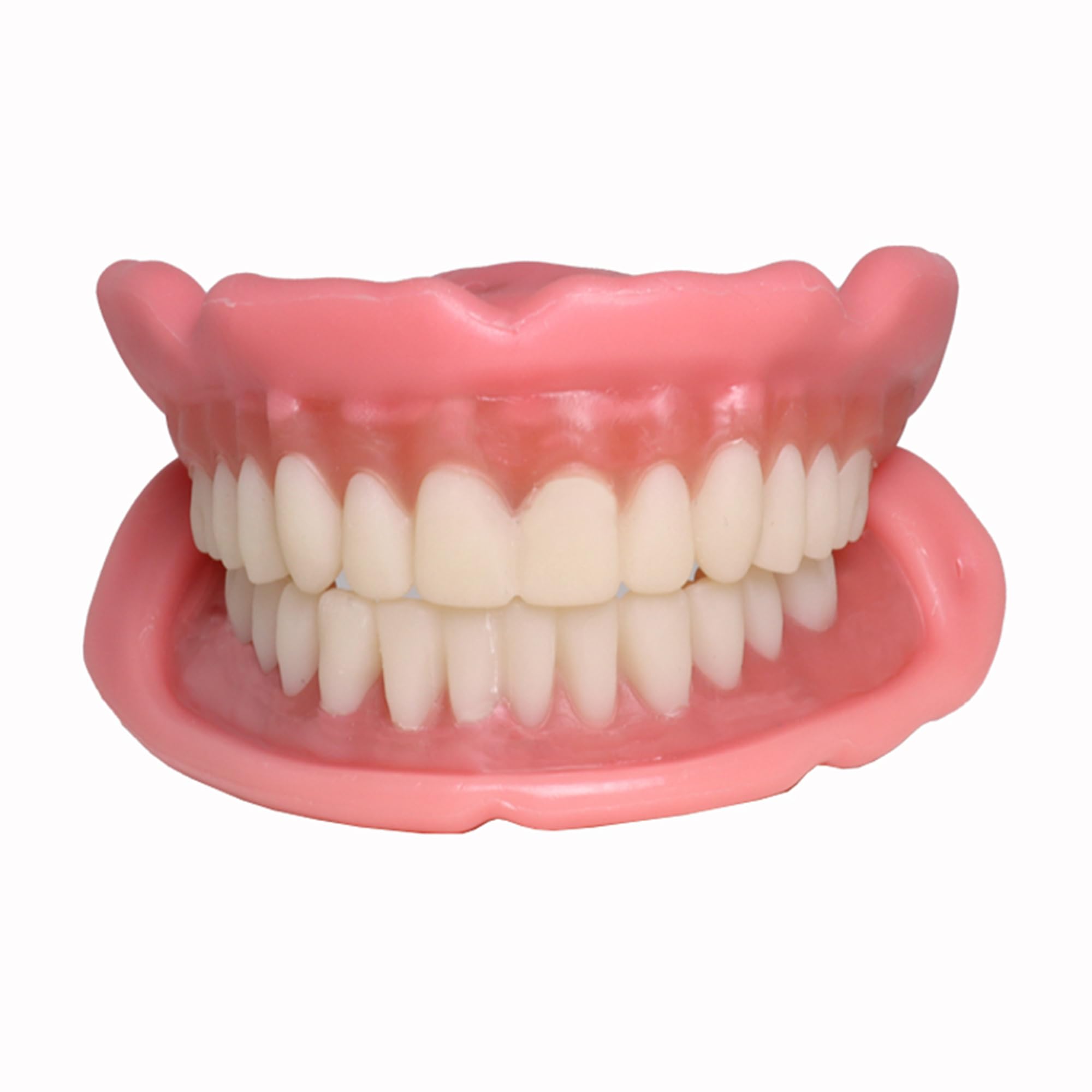 Photo 1 of Easy Denture: Boil-&-Bite Functional Denture, Self-fit at Home in Mins, Adjusts for Narrow or Wide Arches, Long-term or temporary Solution, Eat, Drink and Smile Confidently, Small/Medium Denture Set