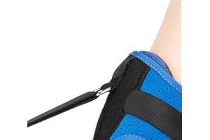 Podowo Plantar Fasciitis Night Splint: Upgraded Plantar Fasciitis Brace for Women Men Plantar Fasciitis Relief Achilles Tendonitis Foot Drop Heel Spur Pain Black-Blue