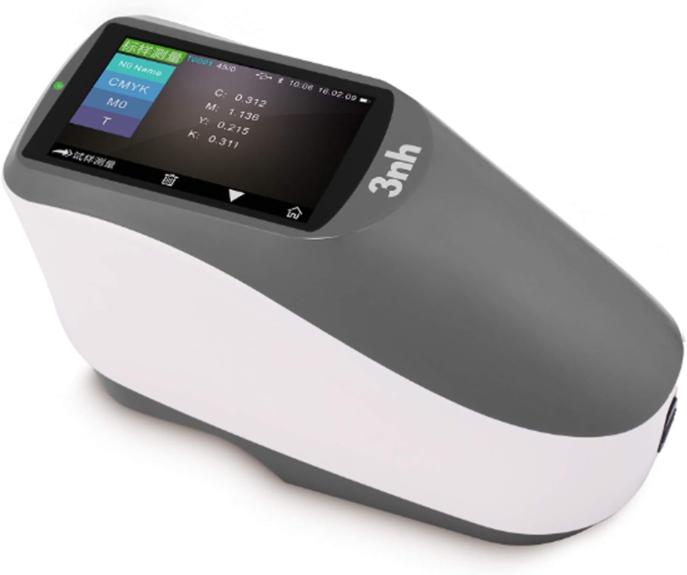 Ywzhushengmaoyi Glossy Measuring Instrument Spectrodensito Meter YD5050 45/0 Optical Structure CMYK Color Spectrophotometer Densitometer For Printing And Packaging Industry Portable Tester